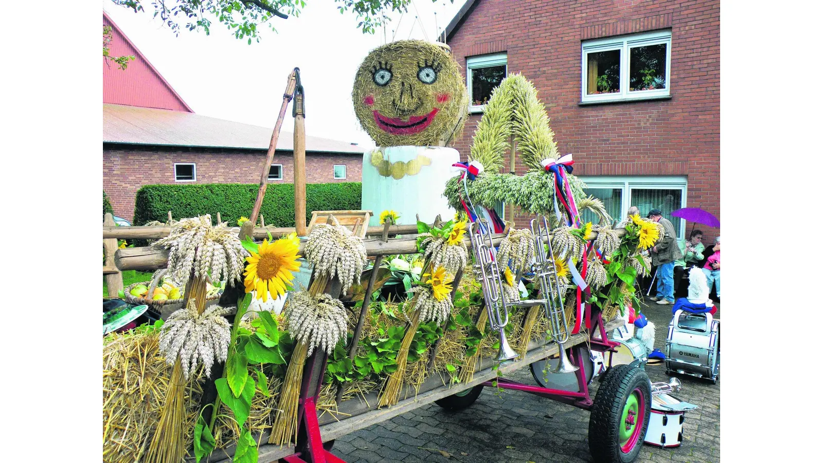 Die Erntefestvorbereitungen laufen bereits auf Hochtouren (Foto: gr)