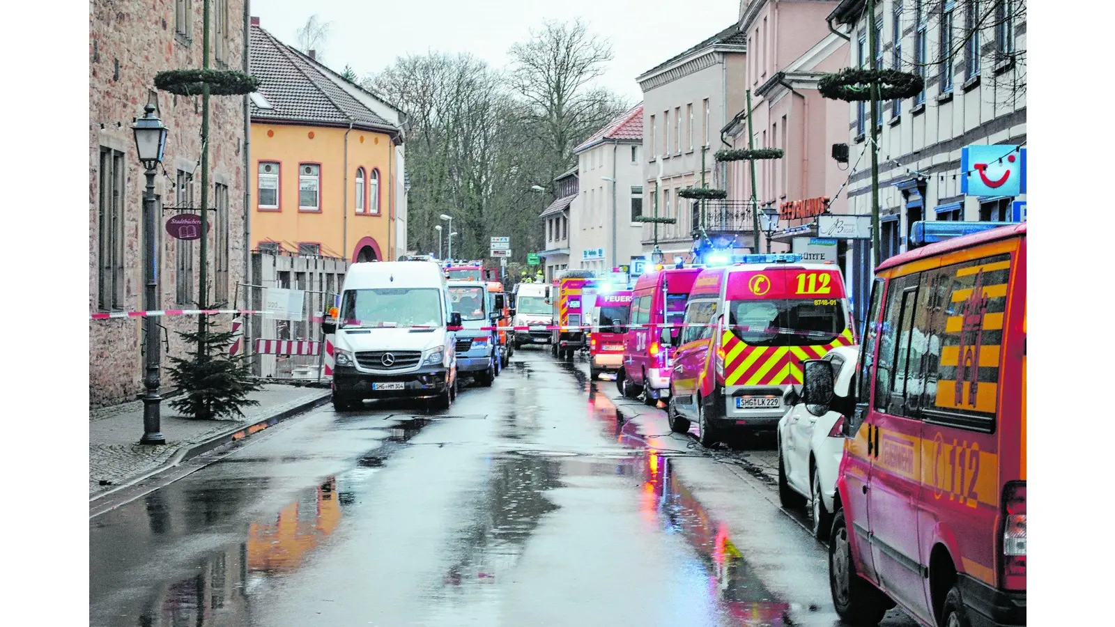 Gasleitung mit Bagger bei Bauarbeiten beschädigt (Foto: jh)