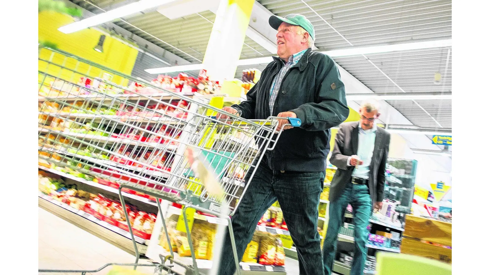 Zeitdruck beim Wochenendeinkauf (Foto: red)