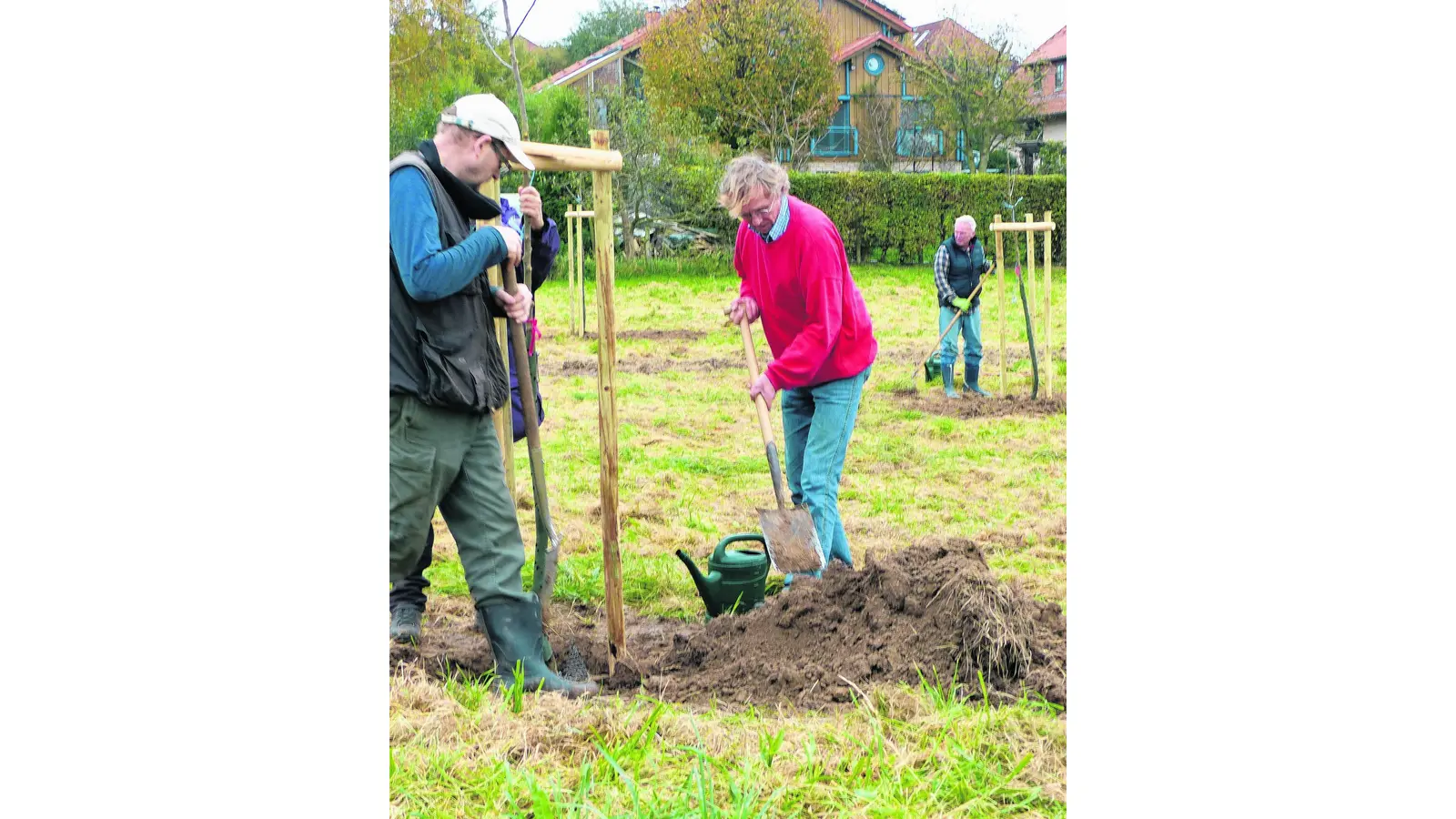 Dem Apfel widmet Apelern einen ganzen Pfad (Foto: al)