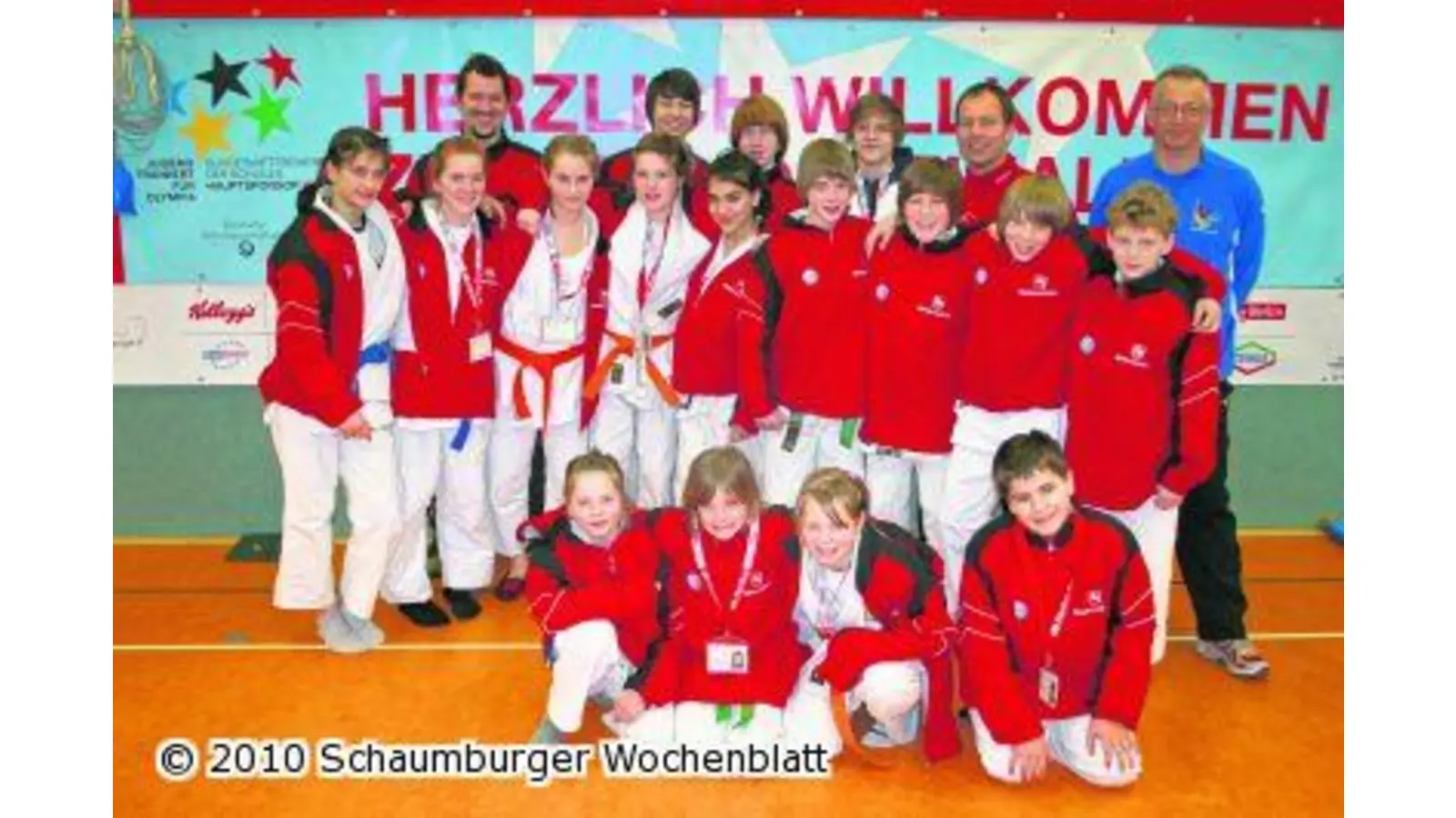 Sportlerinnen sind stolz auf Leistung (Foto: ih)