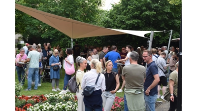 Gut besucht war auch der Landsberg`sche Hof. (Foto: ab)