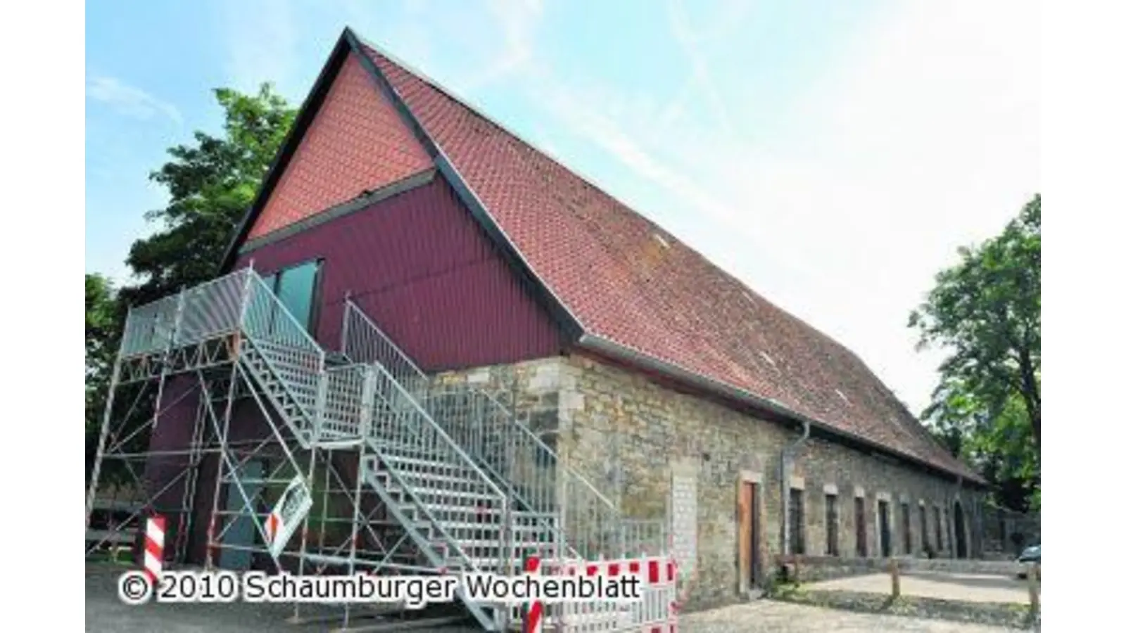 Scheune zunächst auf Eis gelegt (Foto: nb)