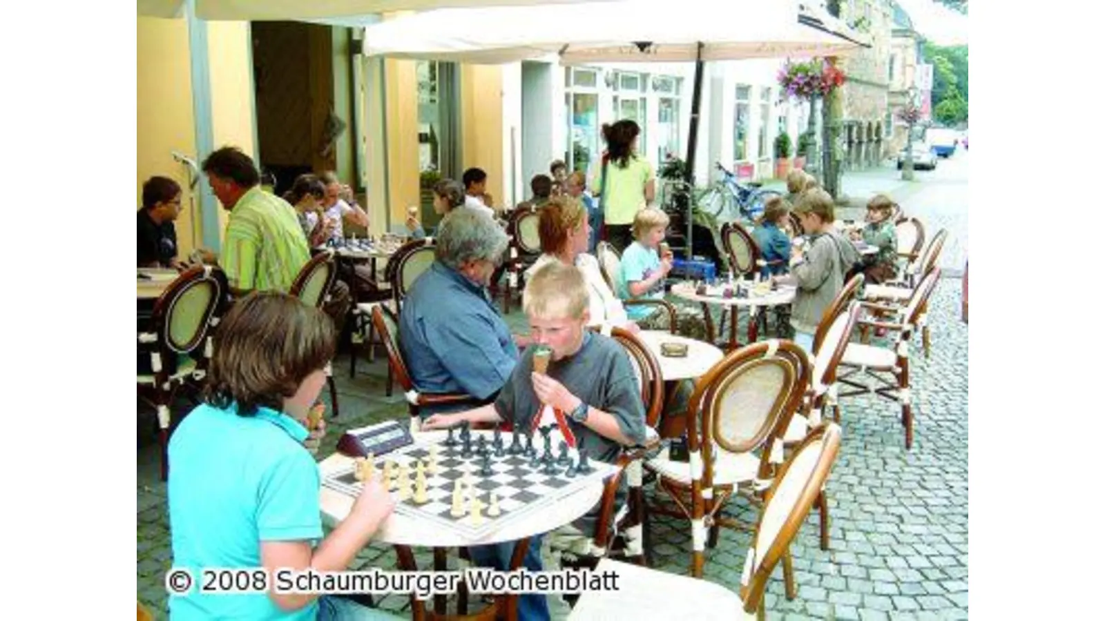 Abschiedseis für Schachspieler (Foto: red)