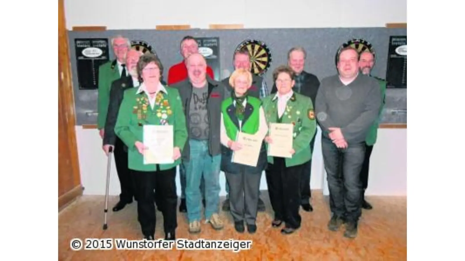 Damen-Riege besteht schon seit 40 Jahren (Foto: jan)