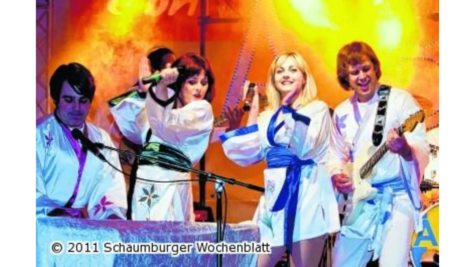 ABBA Review ist zu Gast in der Stadt (Foto: red)