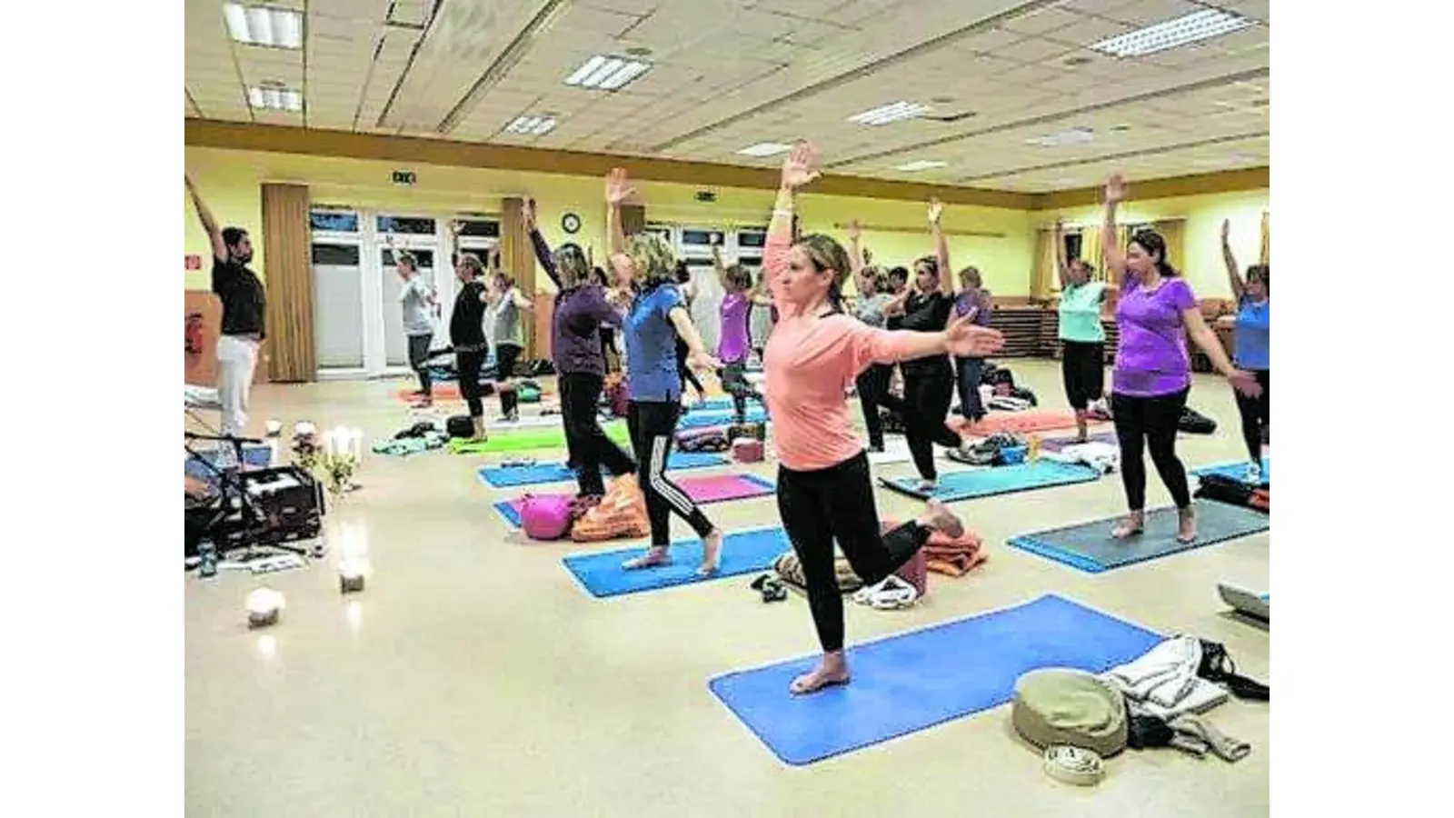 Yoga der besonderen Art (Foto: gr)