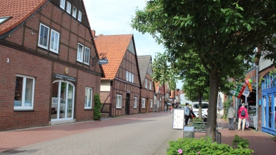 Fällt in den Geltungsbereich der Erhaltungssatzung: Die Häuserzeile im Neuen Winkel. (Foto: wb)