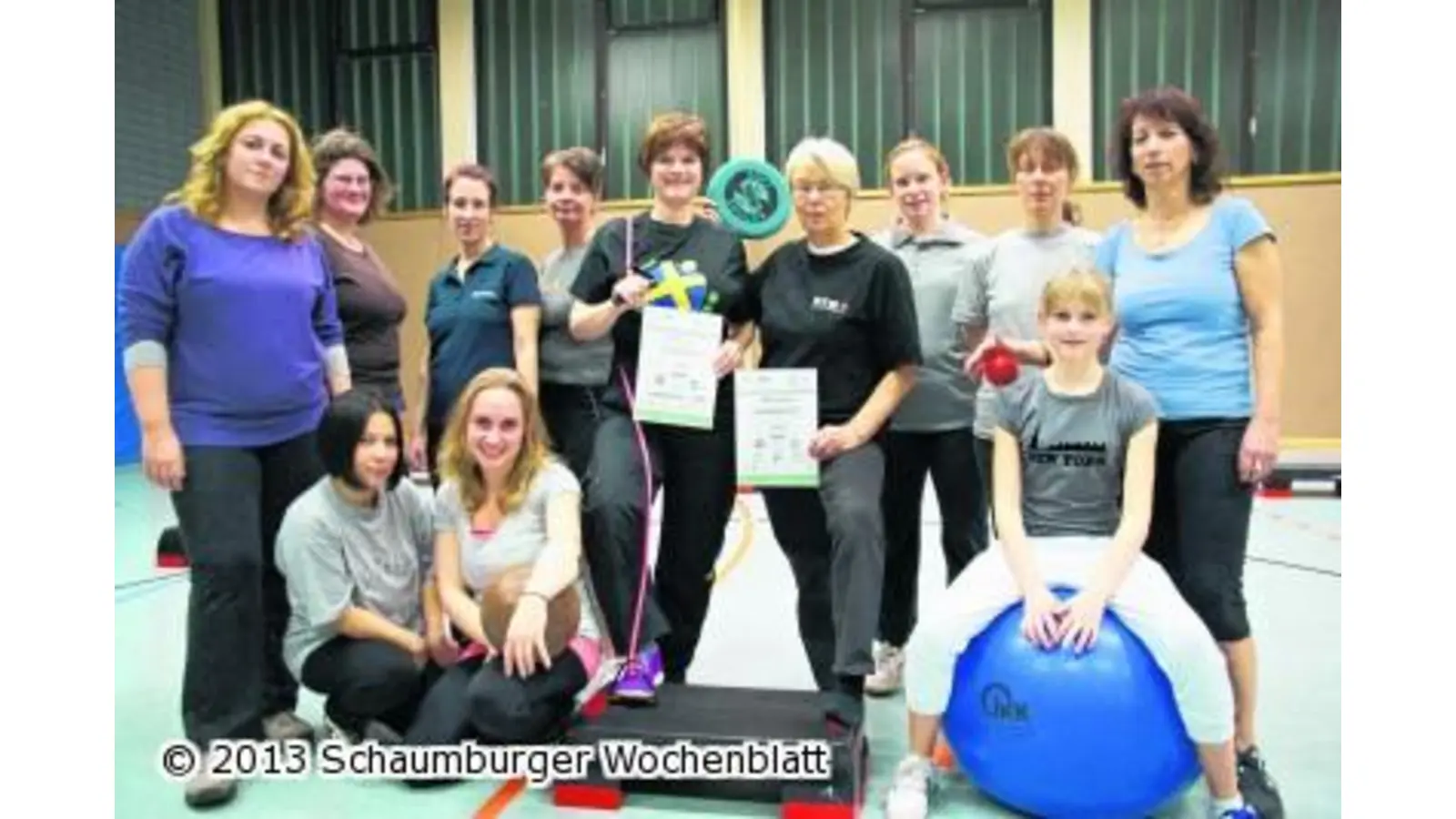 Pluspunkt Gesundheit für die TuSG (Foto: us)