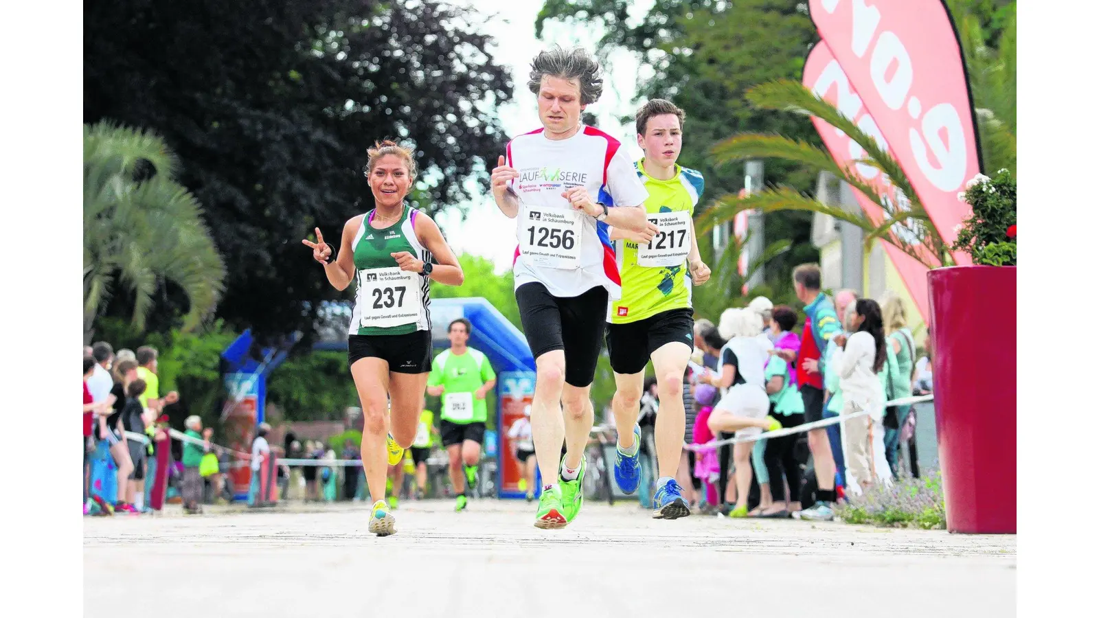 Schuhe an für die Schaumburger Laufserie (Foto: bb)