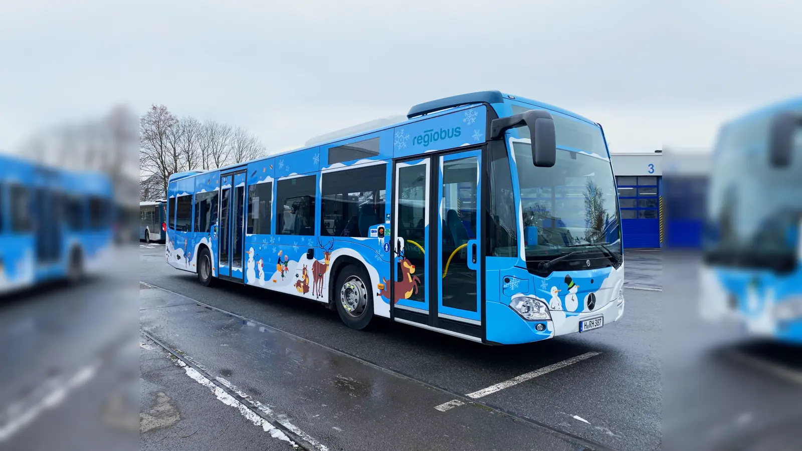 Der Regiobus-Winterbus ist unterwegs.  (Foto: privat)