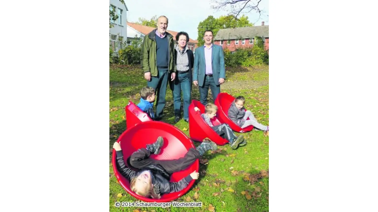 Vier Kullerkreisel für die Kinder (Foto: al)