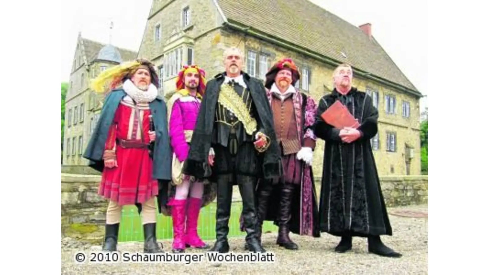 Der Fürst kommt mit dem Schiff (Foto: ih)