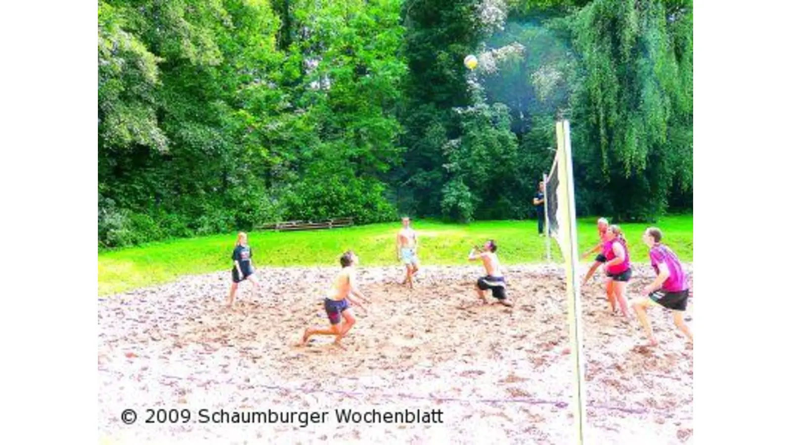 Packende Duelle auf dem heißen Sand (Foto: bb)