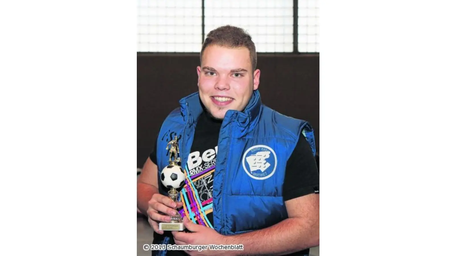 Adrian Kasper wird Fußballer des Jahres (Foto: bb)
