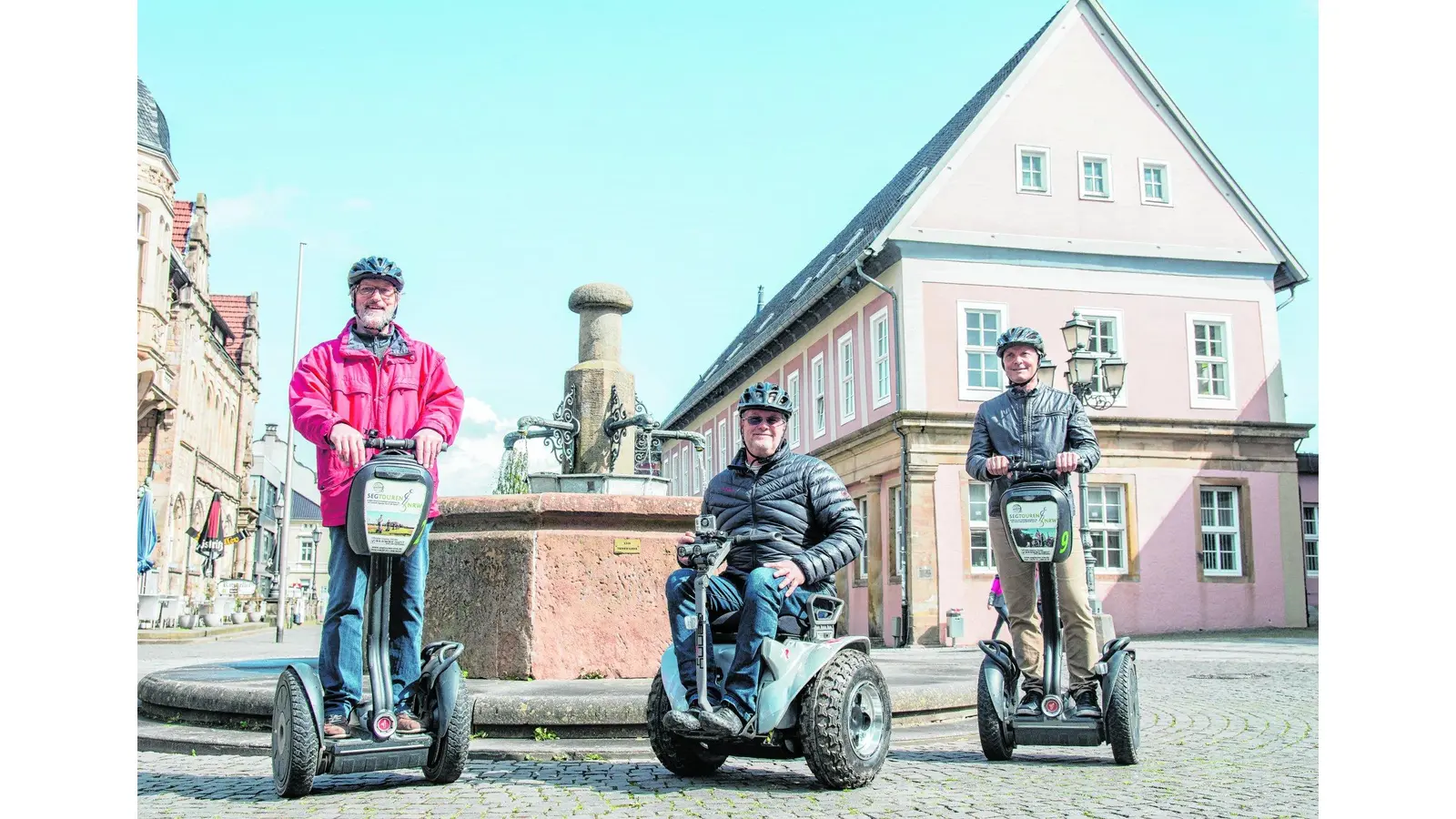 Jetzt wieder Segwaytouren durch die City (Foto: red)