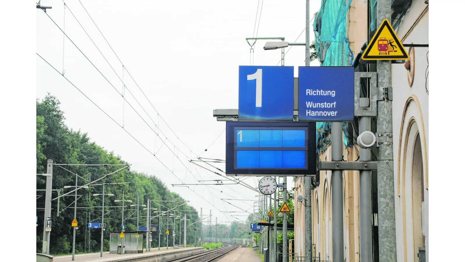 Dreiwöchige Streckensperrung der Deisterlinie (Foto: mm)