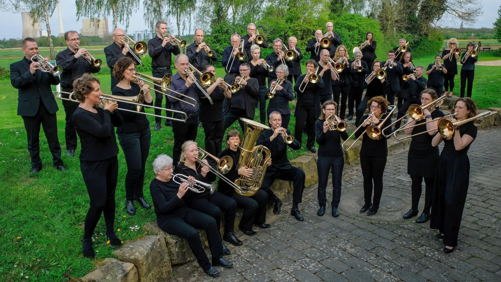 Der Sprengel-Posaunenchor Hannover. (Foto: Jens Schulze )