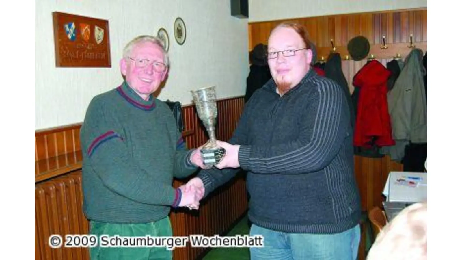 Martin Juhrich gewinnt das Weihnachtsschießen (Foto: red)