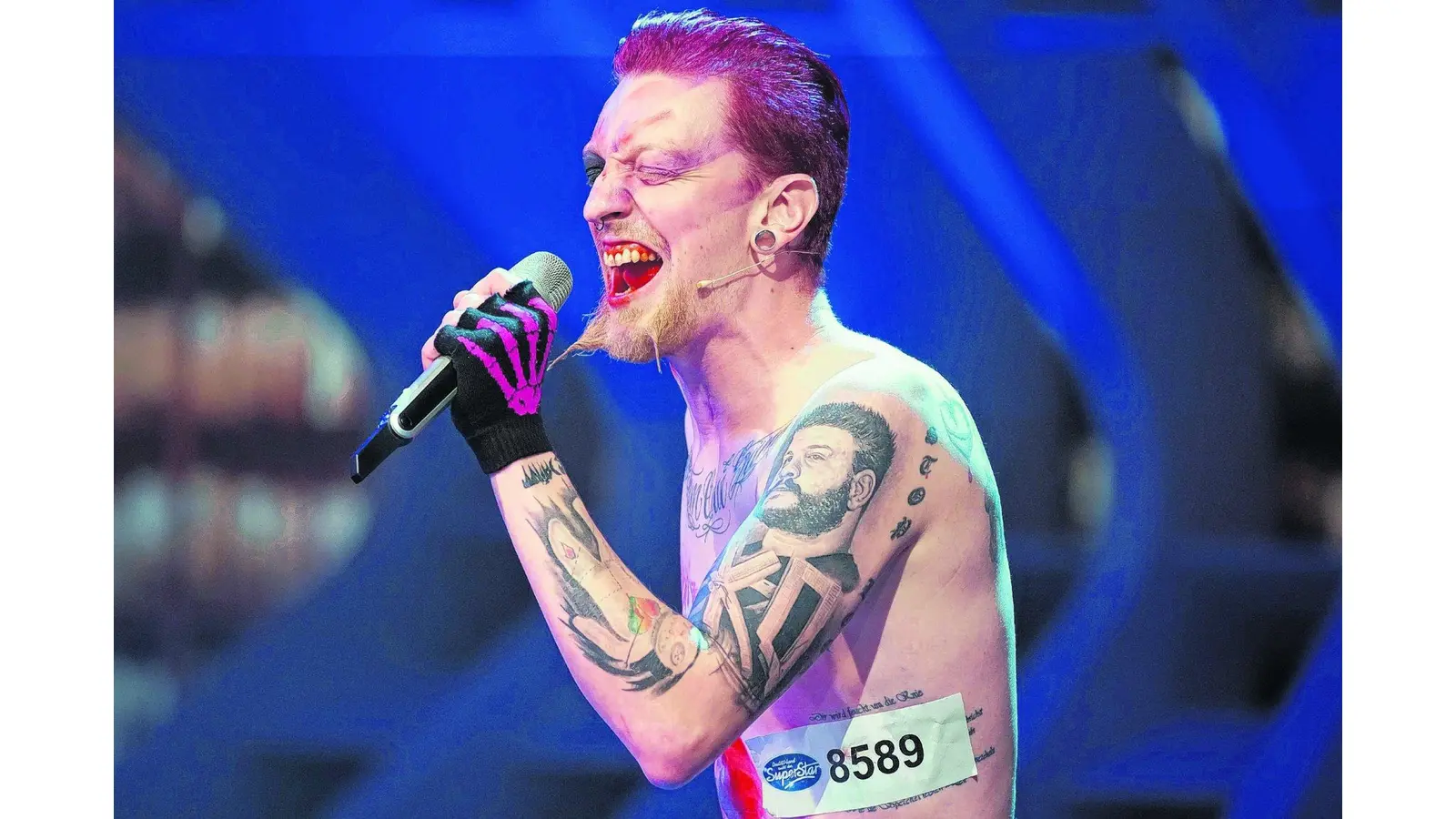 Bückeburger setzt Zeichen bei Deutschland sucht den Superstar (Foto: wa)