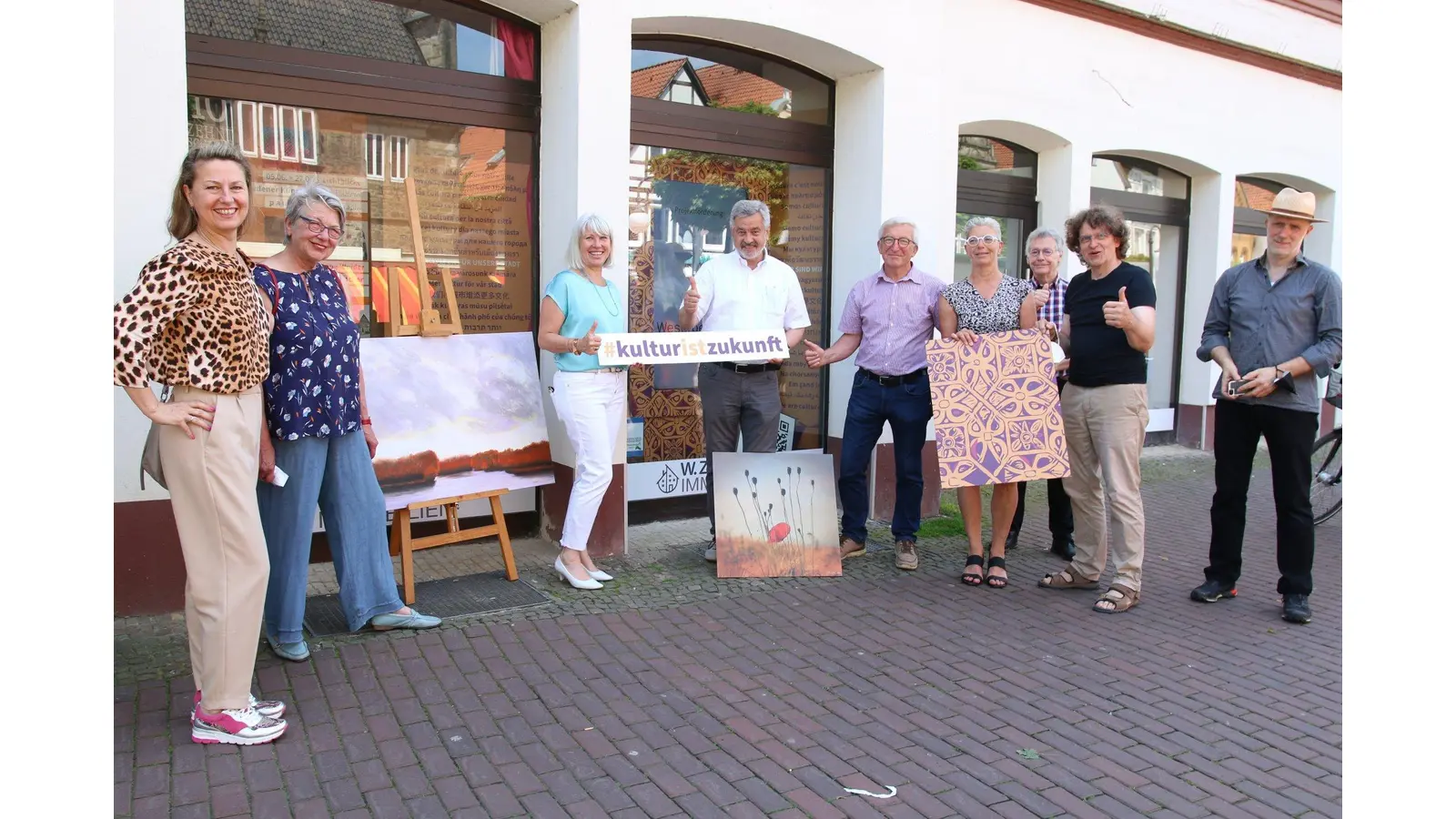 Kultur im Zentrum von Stadthagen (Foto: bb)