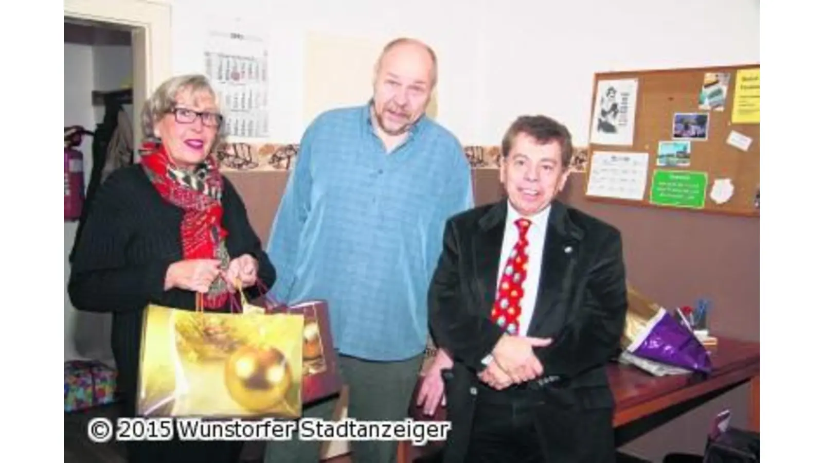 Heiligabend-Besuch des Bürgermeisters (Foto: gi)