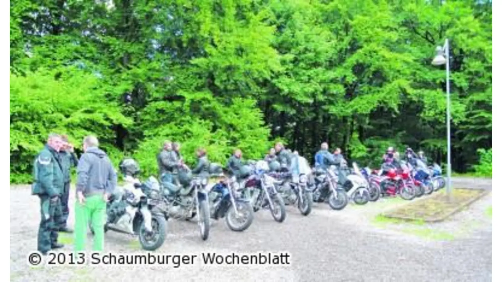 Motorradausfahrt der Wählergemeinschaft (Foto: red)
