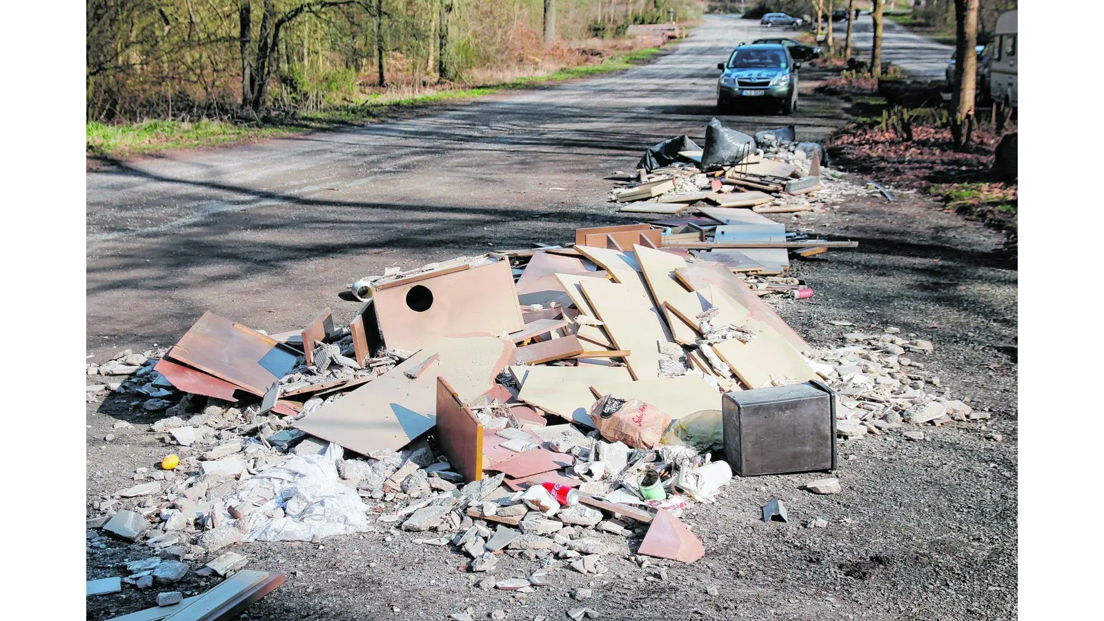 Ärgernis für das Forstamt Saupark (Foto: nh)