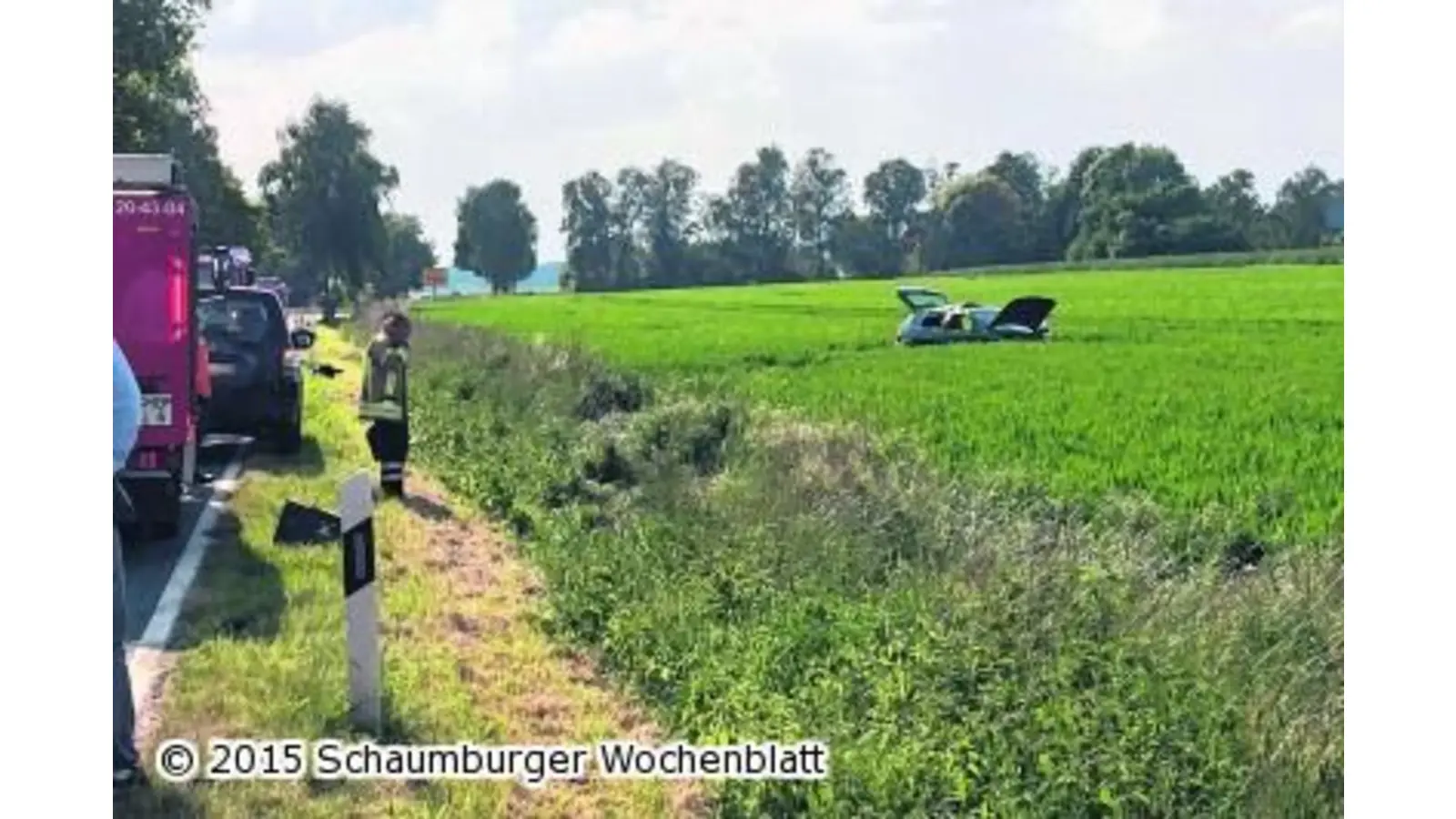 Schwerer Unfall auf K28 (Foto: mk)
