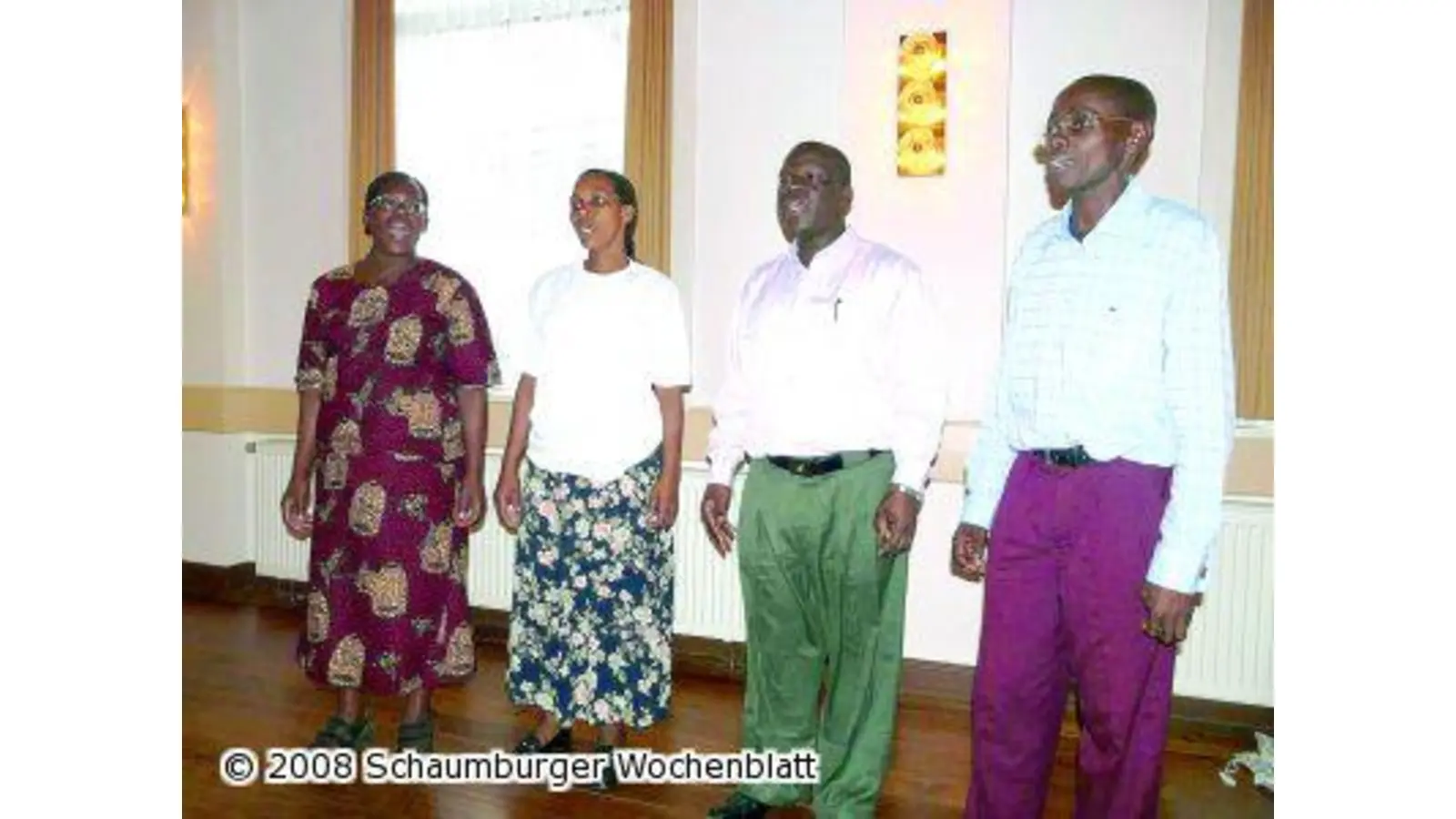 Gäste aus Tansania beim Schütte-Chor (Foto: red)