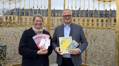 Prof. Dr. Anke Seegert und Benjamin Lotz. (Foto: LaGa)