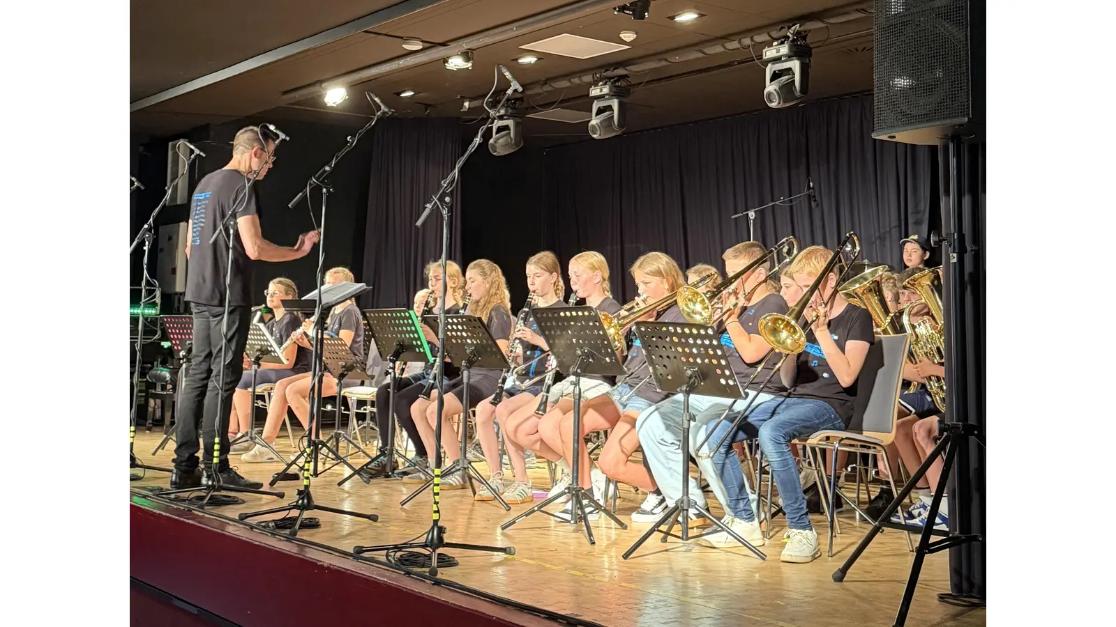 Die Bläserklasse 6b. (Foto: privat)