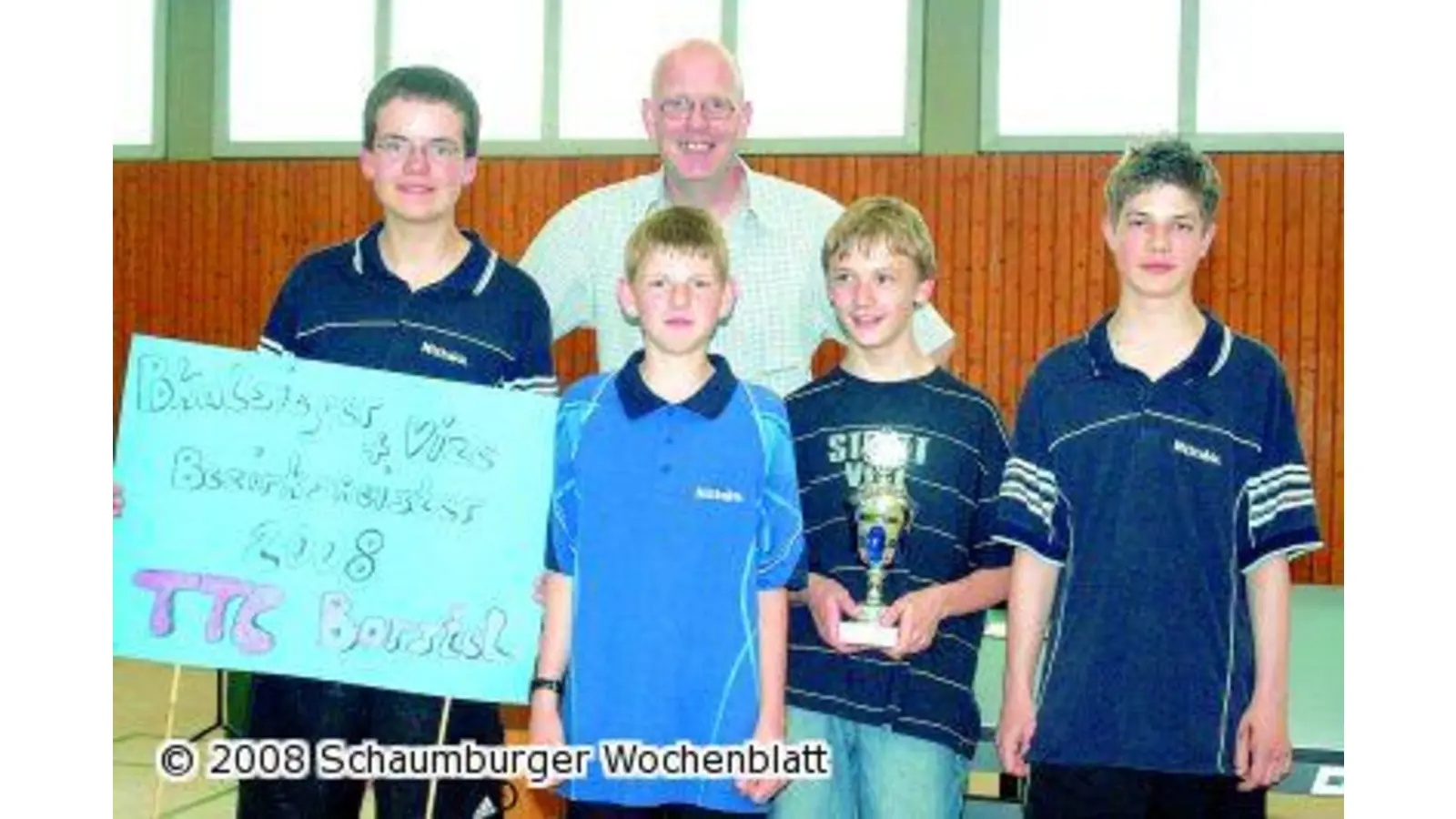 Borsteler Schüler sind Vize-Bezirksmeister (Foto: red)