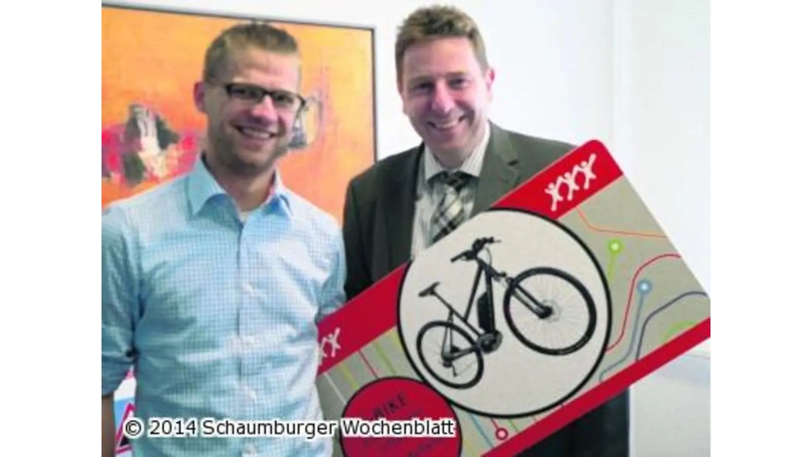 Ein Los beschert ein E-Bike (Foto: al)