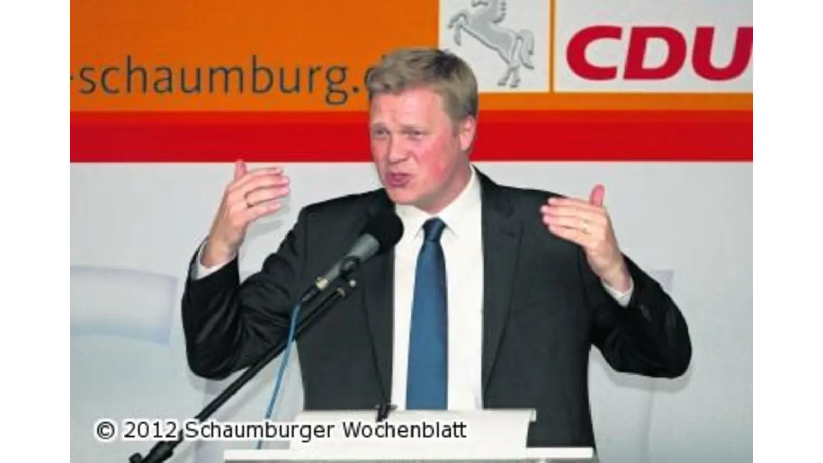Der Generalsekretär schwört die CDU-Mitglieder auf Wahlkampf ein (Foto: red)