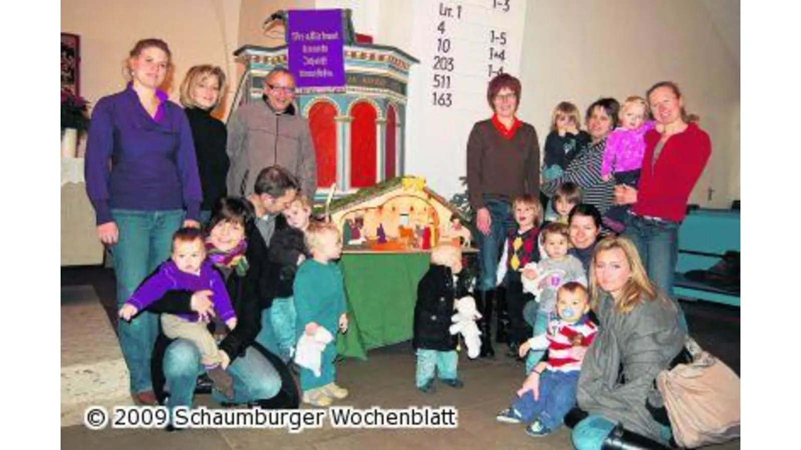 Eine Krippe für den Pastor und die Gemeinde (Foto: red)