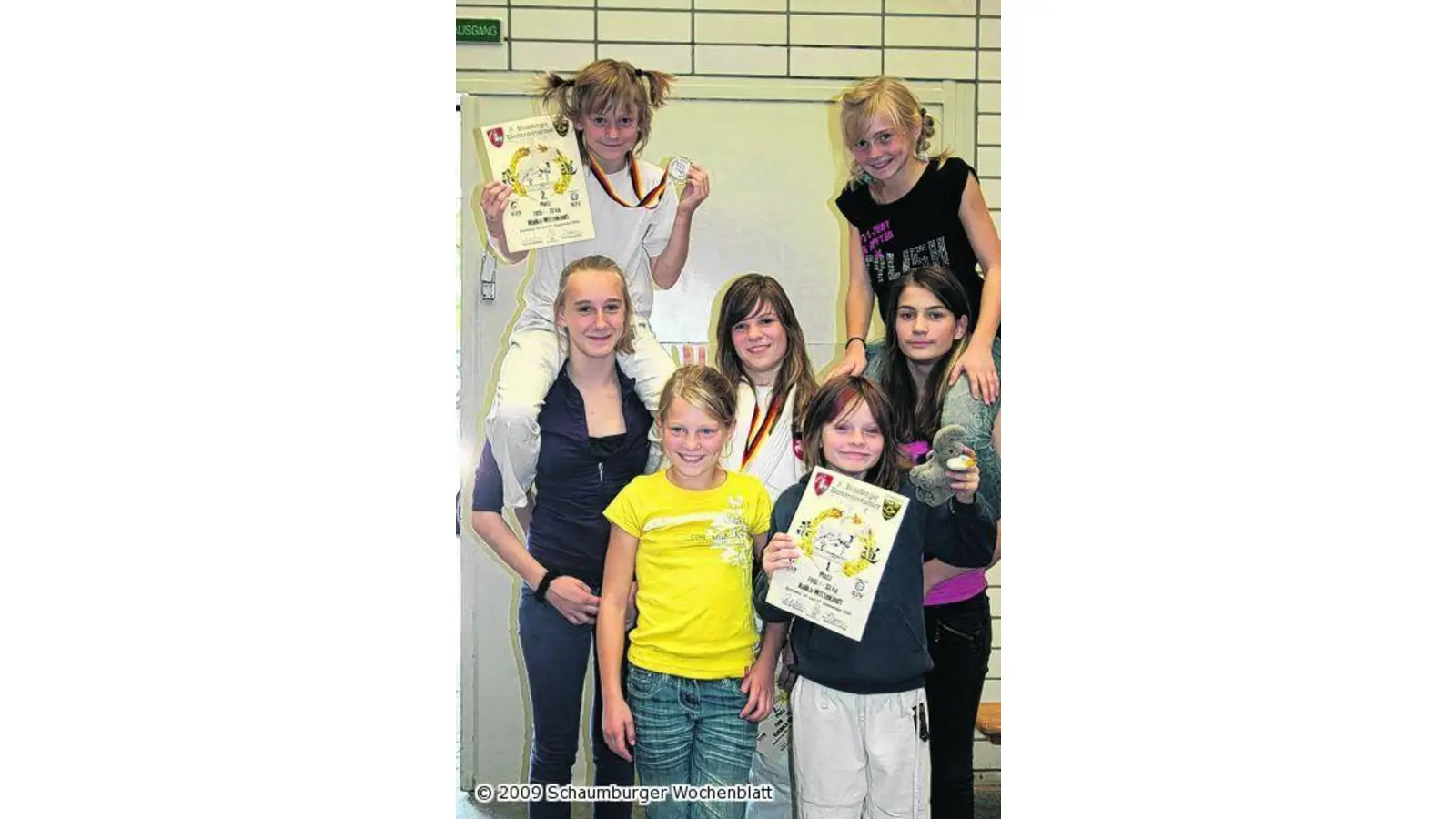 Gold und Silber für zwei Schwestern (Foto: al)