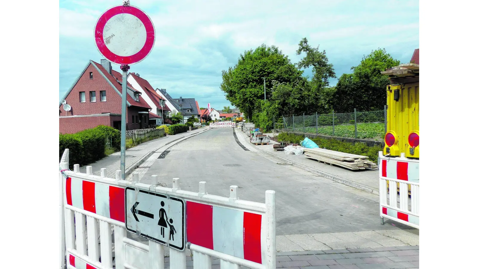 Aktuell viel Straßenbau in der Stadt (Foto: al)