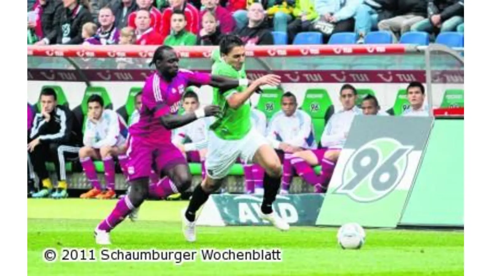 96-Fans sollen am Pokal Freude haben (Foto: bb)