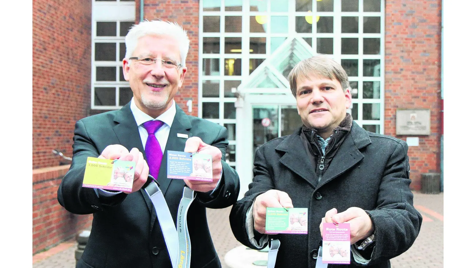 3000 gesundheitsfördernde Schritte (Foto: bb)
