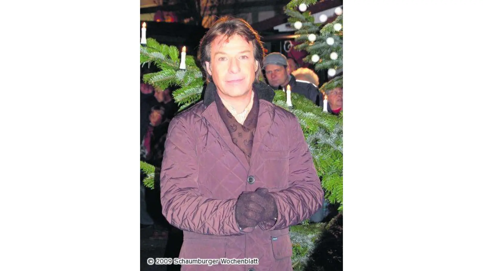 Patrick Lindner auf dem Adventszauber (Foto: ste)