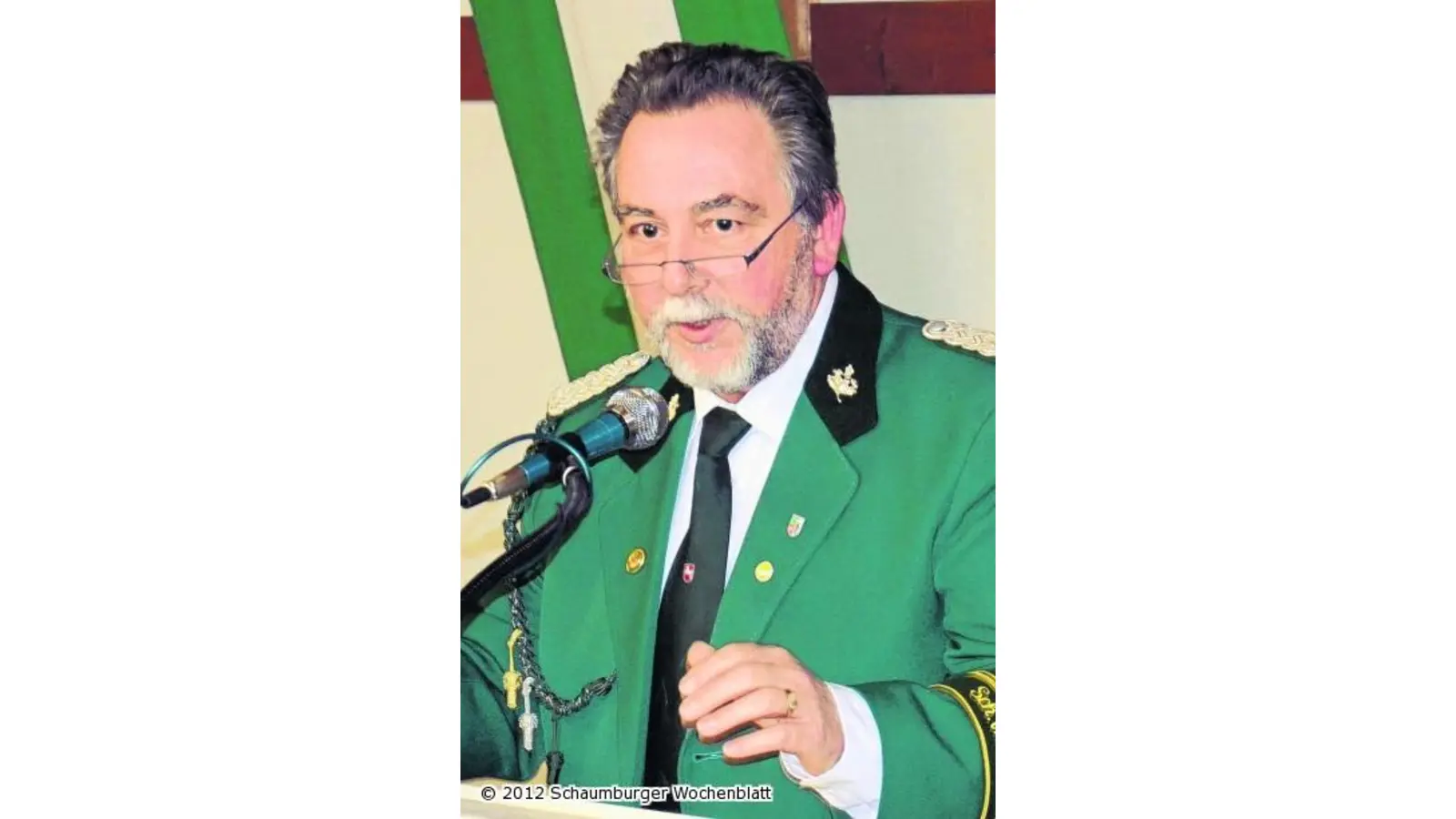 Hartmut Rohloff ist als Vorsitzender bei den Schützen einstimmig im Amt bestätigt (Foto: bt)