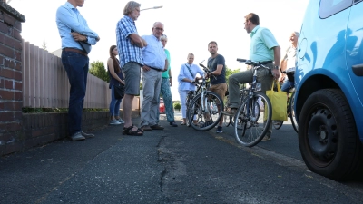 Ein Dauerthema schon seit Jahren: Die Sanierung von Fußwegen in den Ortsteilen. (Archivbild: tau)