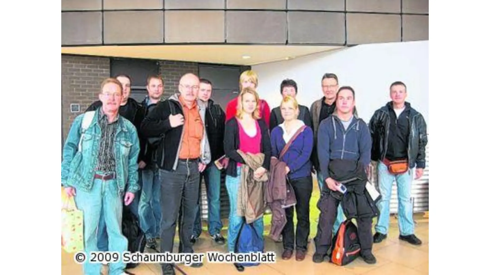 Austauschgruppe auf dem Weg in die Partnerstadt Schaumburg-Illinois (Foto: red)