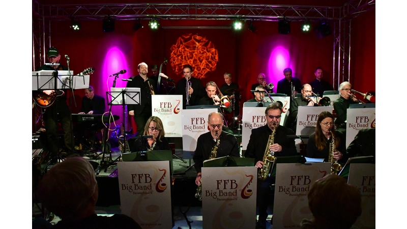 FFB-Bigband zu Gast im ASB-Bahnhof. (Foto: privat)