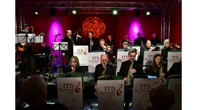 FFB-Bigband zu Gast im ASB-Bahnhof. (Foto: privat)