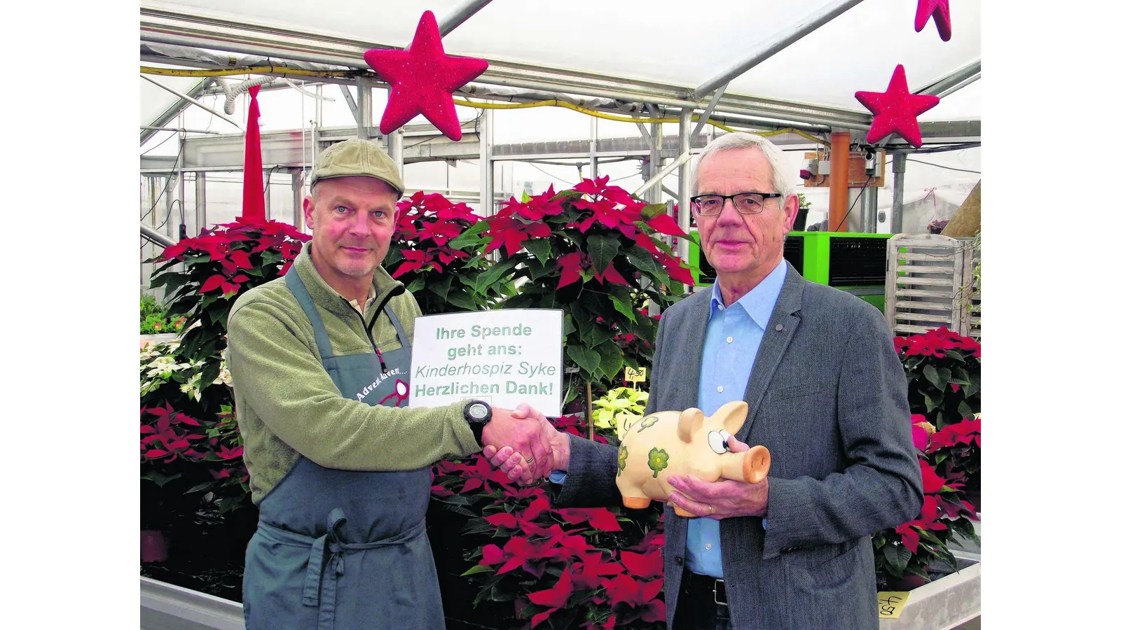 Pflanzenhof-Kunden spenden an Kinderhospiz (Foto: red)