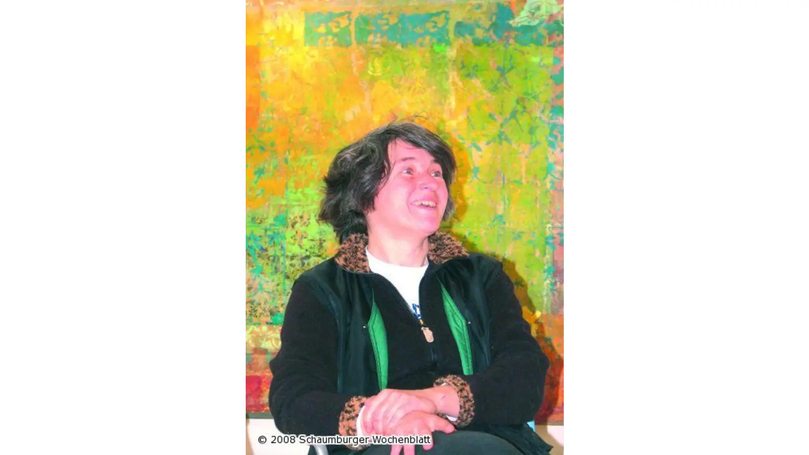 Viel Raum für eigene GedankenAusstellung mit Bildern ohne Namen von Susann Karsthof (Foto: km)