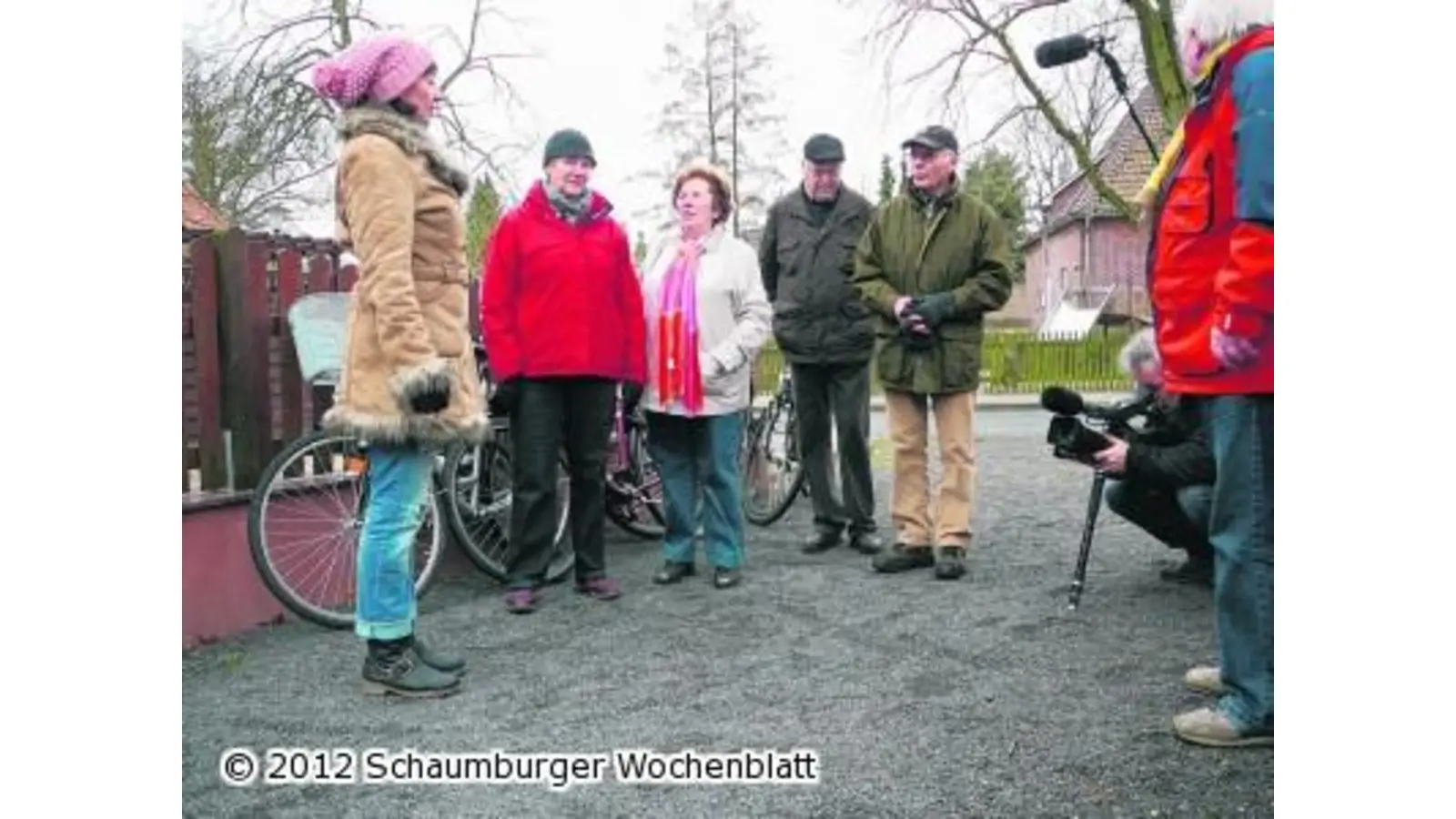 NDR mit Gästeführern auf Radtour (Foto: tau)