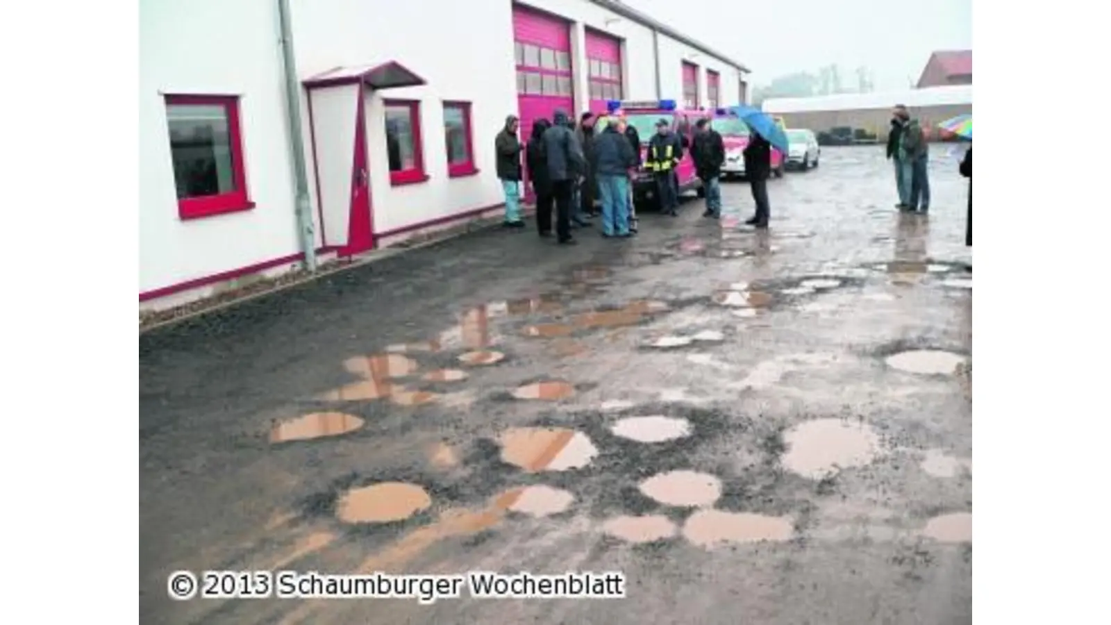 Löcher sollen verschwinden (Foto: al)